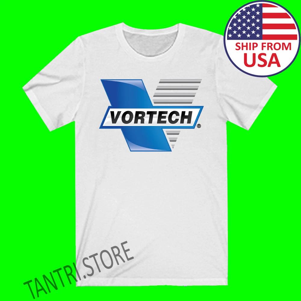 Vortech Supercharger Racing Men's White Size S to 3XL