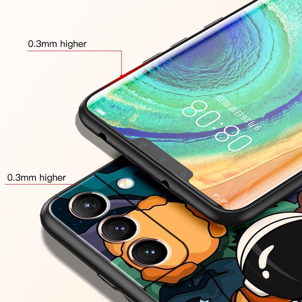 Мультяшный милый чехол-обложка для телефона Космонавт для Samsung Galaxy S26 S25 S24 S23 S22 S20 S21 FE Ultra S25 Edge Plus 5G Мягкий корпус из ТПУ
