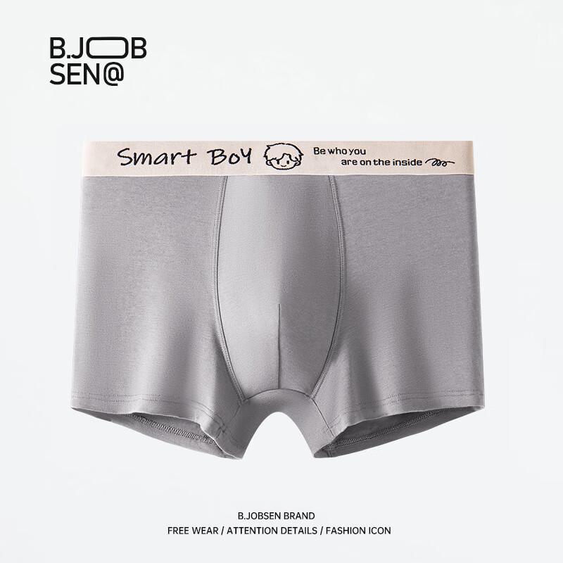 B.JOBSEN Мужские дышащие боксеры-брифы из модального хлопка (2-Pack)