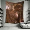 Resident Evil Wall Tapestry Aesthetic Wall Hanging Printed Fabric Blanket Decorative Tapestries for Bedroom Living Room Home Decor