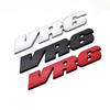 3D автомобильный стиль VR6 эмблема металлический значок наклейка кузов задняя крышка багажника наклейка аксессуары для Golf GTI Passat R36 R32 CC Touareg