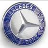 pbfvl2 2025 Hot For Mercedes Benz W204 W124 W201 W202 W212 W220 W205 57mm Star Flat Hood Bonnet Logo Emblem Badge automobile Accessorie