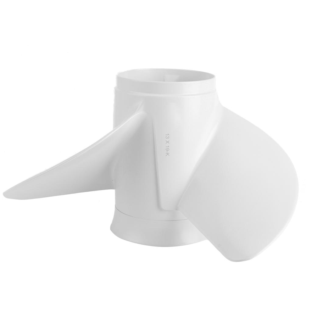 13x19 Outboard Propeller High Thrust 3 Blades 15 Tooth 6E5‑45941‑00‑00 Fit for Yamaha 50‑130HP Engine