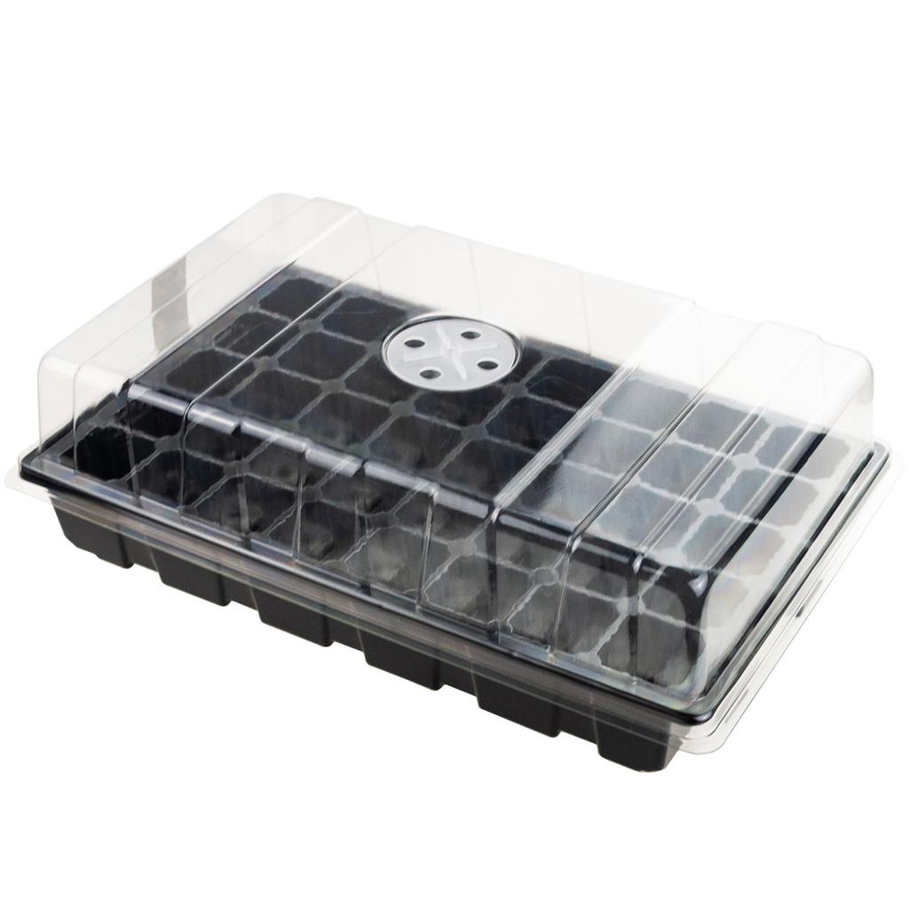 TG71424 PRODUCTION POTS multiplates FOR SEEDLINGS SOWING 6 PCS + TRAY