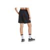 Under Armour L4L Elevated Solid Color Lace-Up Fleece Training Shorts Women Shorts Black 1388060-001