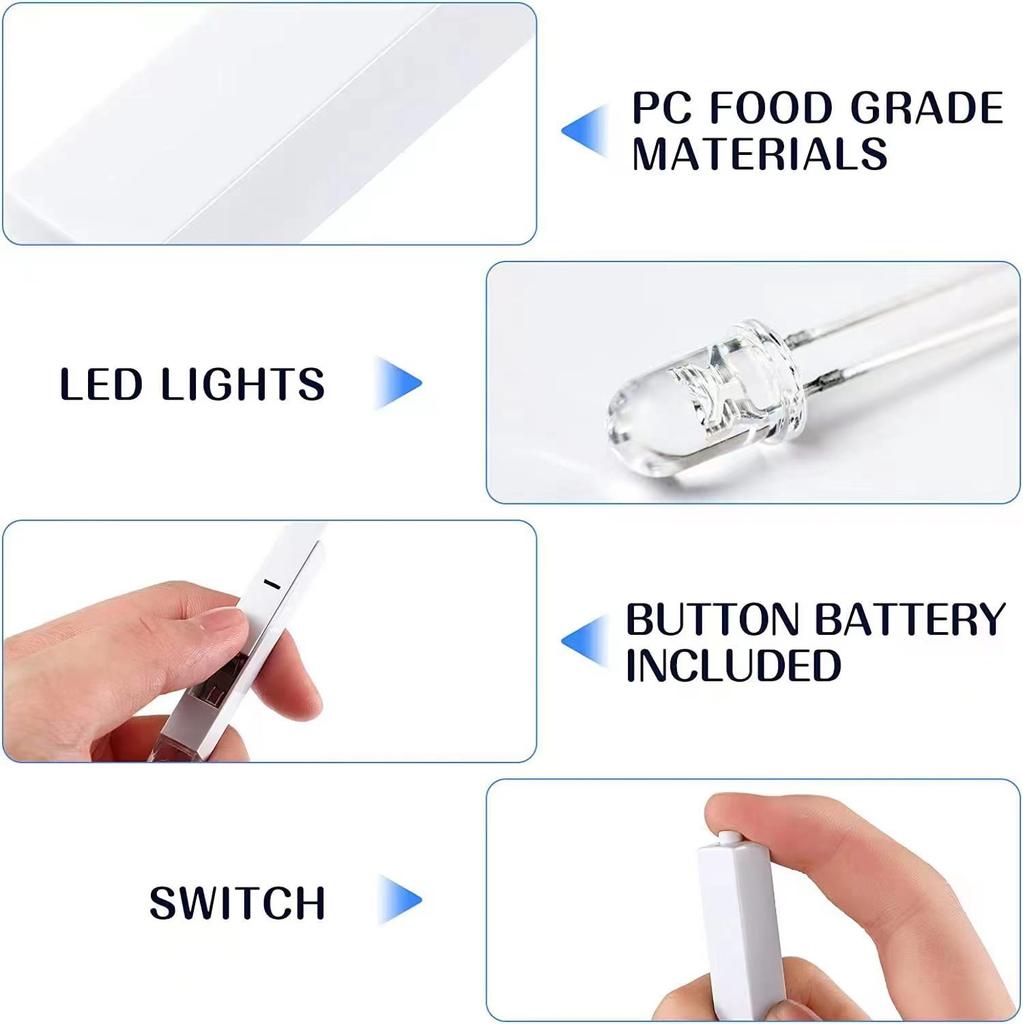 Custom Tableware Ideas Light Saber Smart Lightsaber Chopsticks Light Up Led Chopsticks for Party