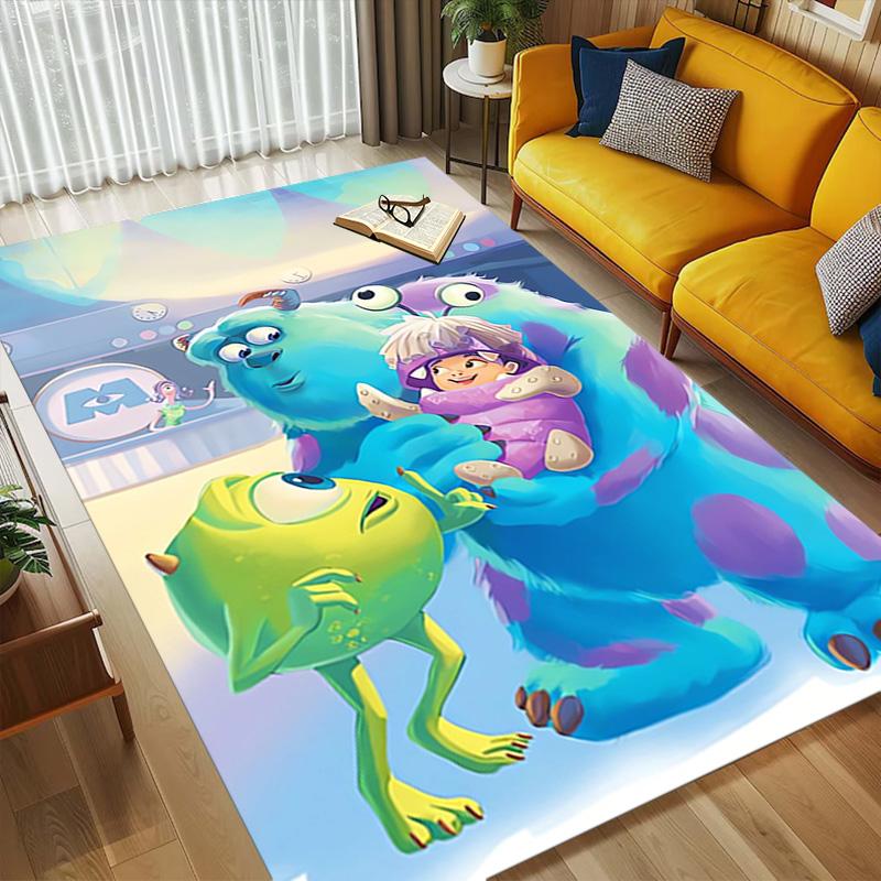 Коврик для гостиной Monsters, нескользящий, мягкий ковер для спальни, игровой комнаты, дивана, офиса, домашнего декора, коврик для входной двери, рождественский подарок C9302782