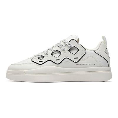 Кроссовки Lifestyle Series Balance Slip-Resistant Durable Low-Top для скейтбординга, мужские, белые, черные 11938043-2
