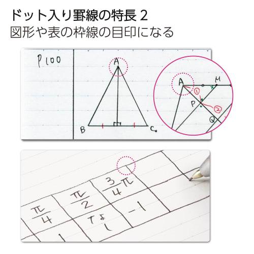 KOKUYO Note Campus Note Limited B5 Dot B Ruled 5 Color Pack Baked Color No-3CBTN-L35X5 B Ruled (6mm)