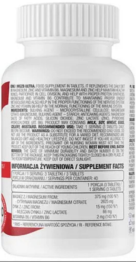 OstroVit Mg ZB, 90 таблеток