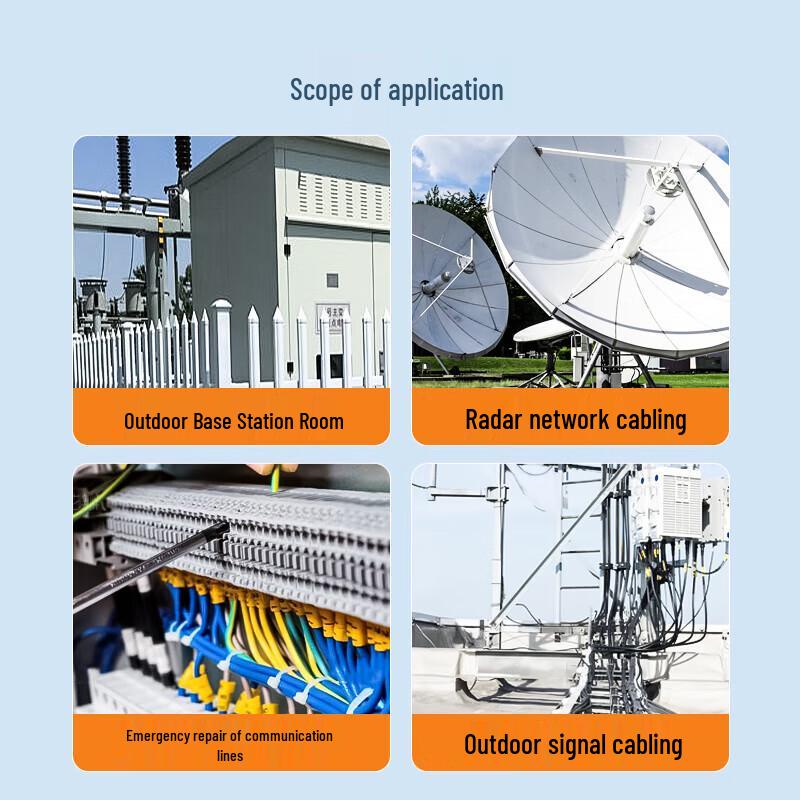 SAMZHE Outdoor Armored Fiber Optic Patch Cable (4-Core Singlemode)