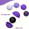 4/8pcs Magnetic Sensory Stress Balls Silicone Grip Strengthener Balls, Hand Exerciser Set, Durable Finger & Palm Workout Tools, Assorted Patterns