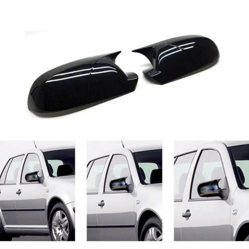 Volkswagen Golf 4 Bat Зеркало Крышка из АБС-пластика Бэтмен Фортепиано Черное зеркало Бэтмена