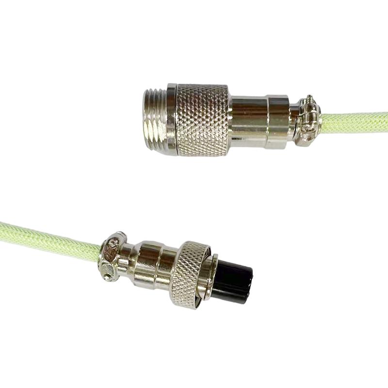 3M Механическая клавиатура Спиральный кабель USB-провод для клавиатуры Механическая клавиатура Авиатор Настольный компьютер Авиационный разъем