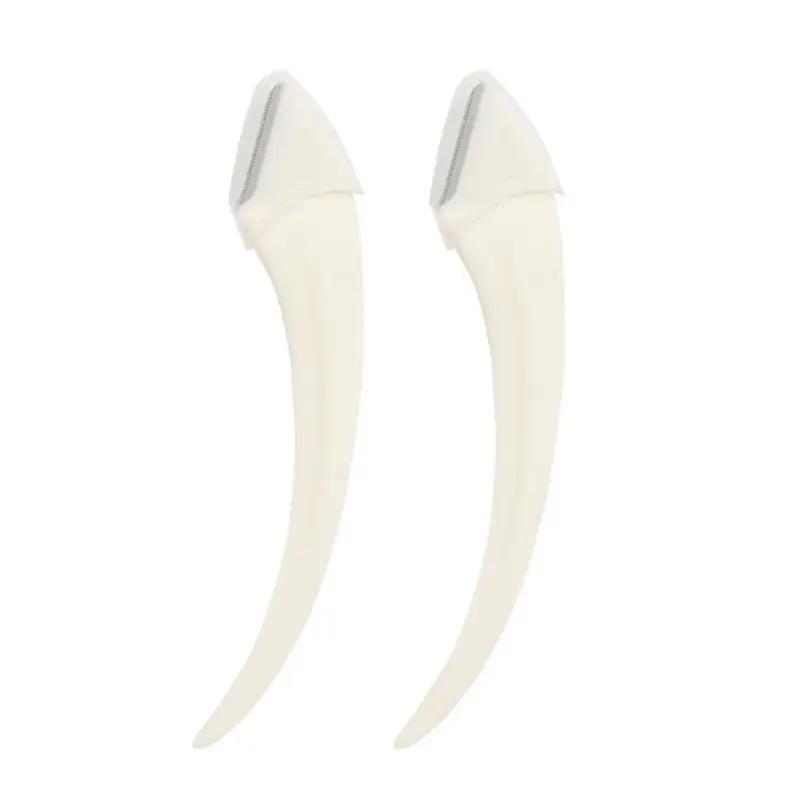 Нож для стрижки бровей Бритва для лица для женщин Профессиональные ножницы для бровей с расческой Триммер для бровей Скребок Аксессуары