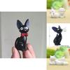 Black Cat Resin Miniatures With Handcrafted Style For Home Office Or Party Decor