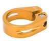 Bicycle Seat Tube Clamp Mountain Road Bike Lock Seatpost Aluminum Alloy Seat Tube ClampGold