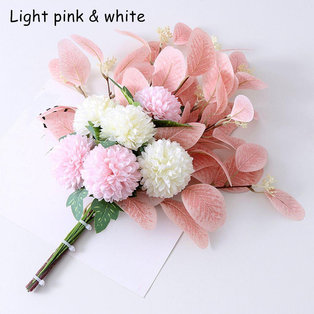 Wedding Nordic Bouquet Hydrangea Artificial Flowers Silk Flower Fake Flowers Chrysanthemum Ball
