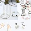 Adorable Cat Paw & Ear Adjustable Ring - Cute Japanese & Korean Fashion