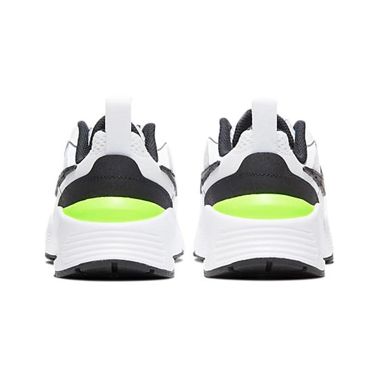 Nike Air Max Fusion Амортизация Устойчивость к истиранию Дышащие Низкие Беговые кроссовки Белый Черный Зеленый Дошкольные CJ3825-103