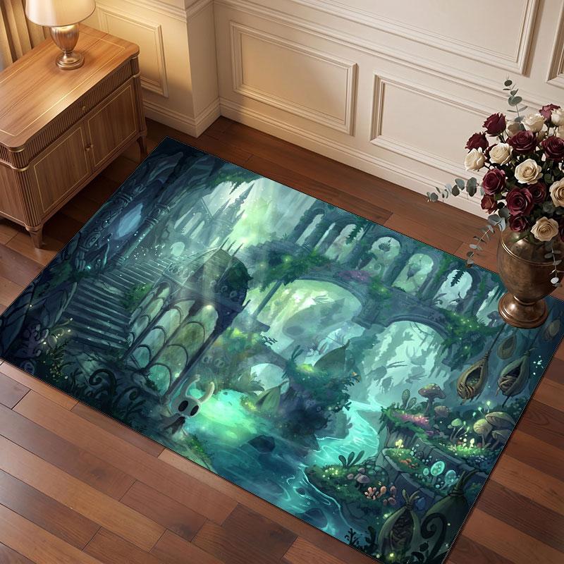 Hollow Knight Rug Soft Thick Non Slip Floor Carpet for Bedroom Living Room Home Decor