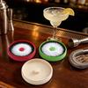 3-Tier Margarita Salt Rim Set Stackable Design Cocktail Glass Rimmer Glass Rimming Tray  Home Bar