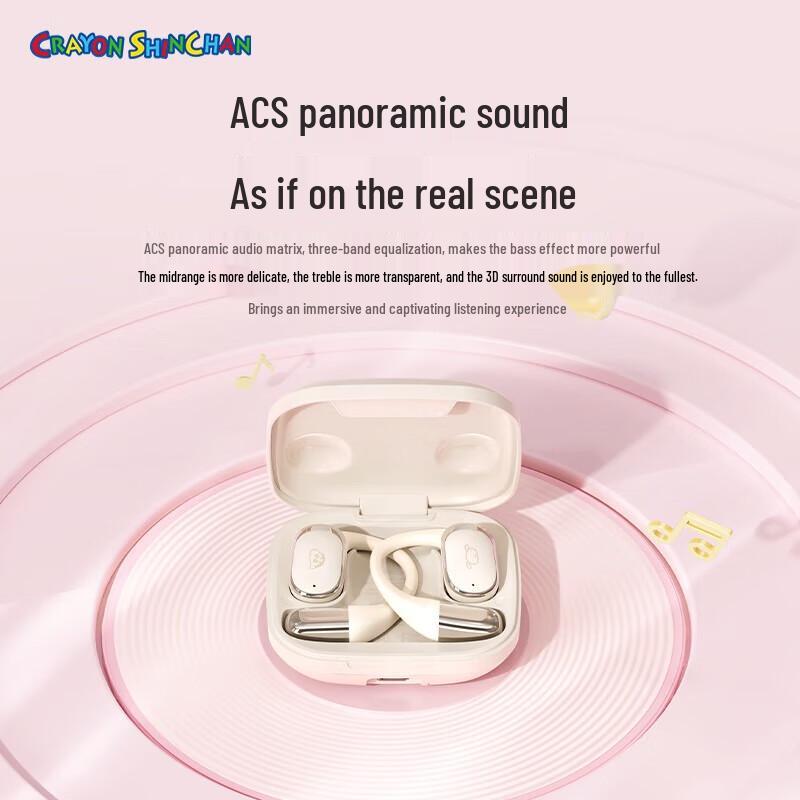 ROCK Crayon Shin-chan X718 OWS Ear-hook Bluetooth Earbuds