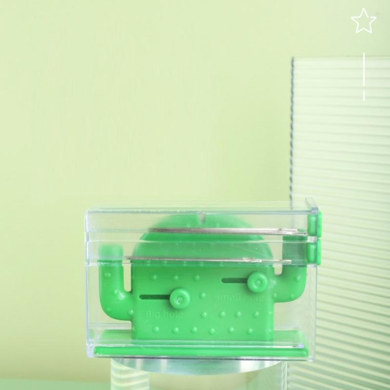 Нитевдеватель с двойной головкой Ручной нитевдеватель Практичный быстрый швейный иглодержатель Автоматический нитевдеватель