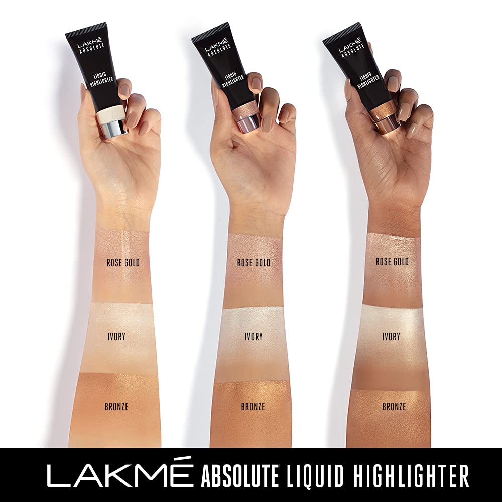 Жидкий хайлайтер Lakme Absolute, цвет слоновой кости, 25 г