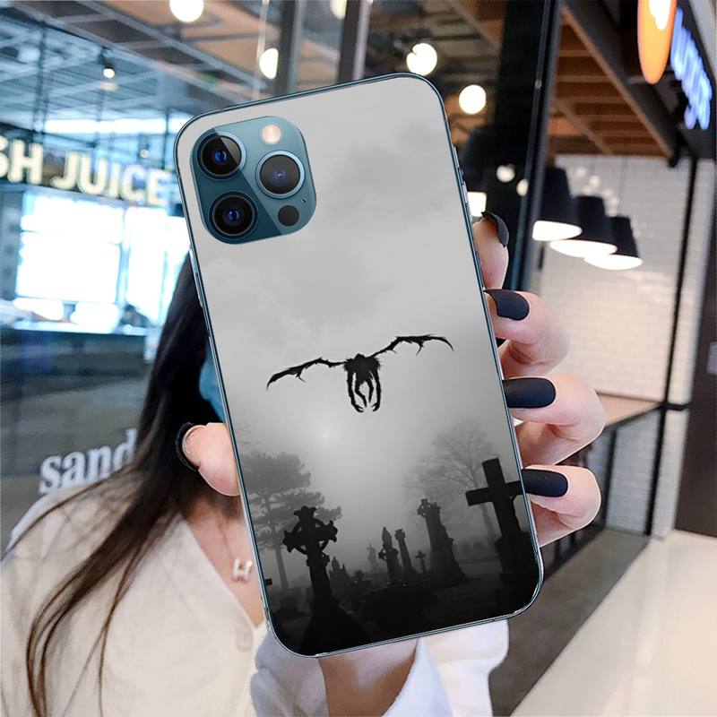 Чехол для телефона «Тетрадь смерти» для Iphone 11 12 13 14 Pro Max 7 8 Plus X Xr Xs Max Se2020 Mini Case