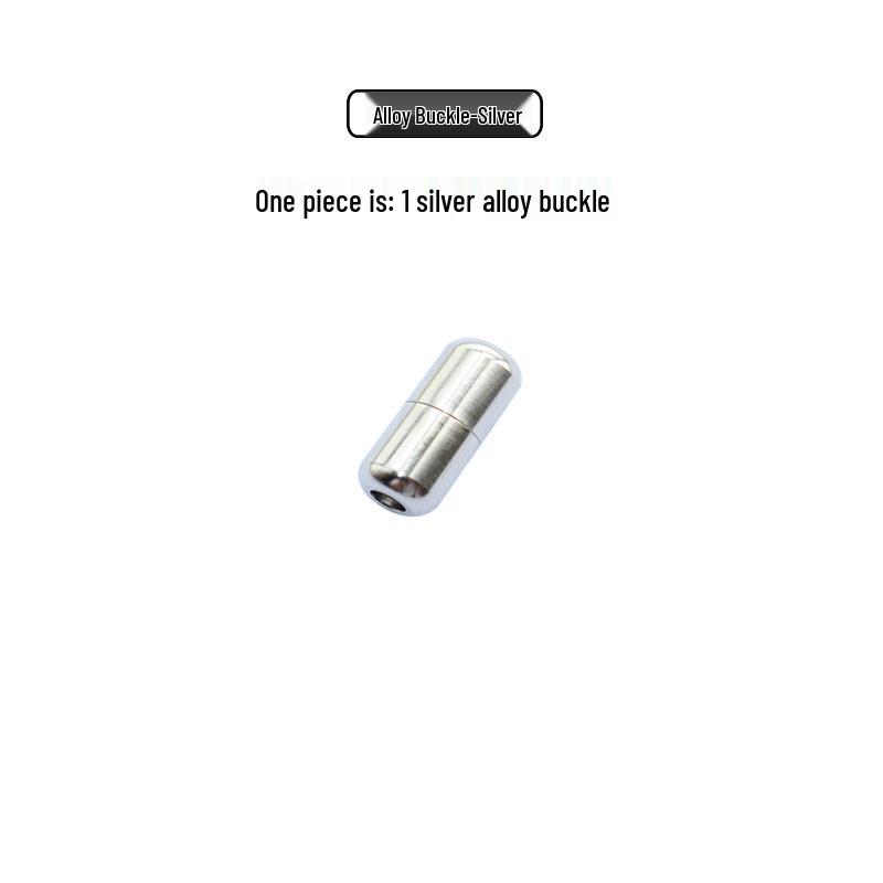 Colorful Aluminum Capsule Buckles for No-Tie Shoelaces