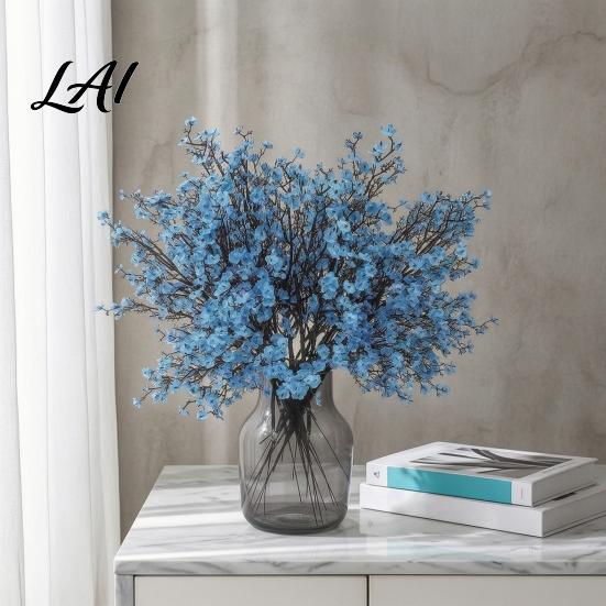 Autumn Themed Interior Plant Ornaments Realistic Artificial Flowers for Home Decoration Silk Floral Orange Plants Halloween Decoration Branches Table
