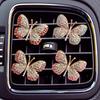 Car Air Outlet Perfume Clip Exquisite Diamond-studded Butterfly Air Conditioning Air Outlet Jewelry Goddess Car