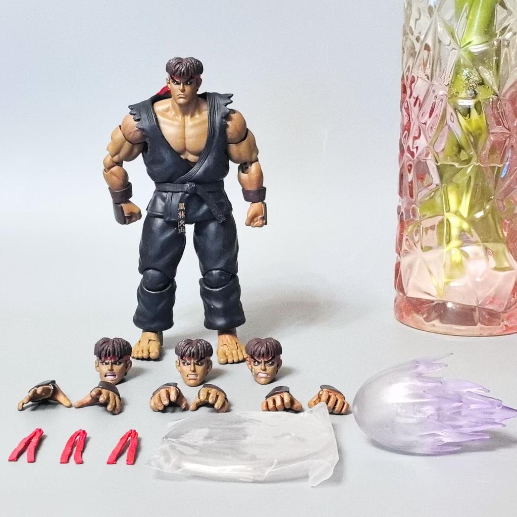 Боксер Street Fighter St Sangilf, Кен Кен Гули, Лонг Ву Лэй Ань, Ван Ма, Подвижная Фигурка в Коробке