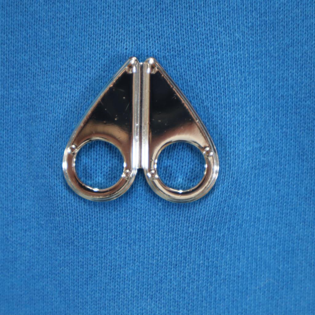 MOOSE KNUCKLES Сделано в Португалии Свитшот с длинным рукавом Толстовка на молнии M светло-голубая Мужская Б/у