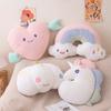 Unicorn Pumpkin Rainbow Pillow Plush Toy Back Cushion Bedroom Decoration Gift