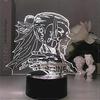 SCSYV Newest Anime Jujutsu Kaisen Figure 3D Night Light Geto Suguru Acrylic Table Lamp Bedroom Decor Child Gift Night Lights
