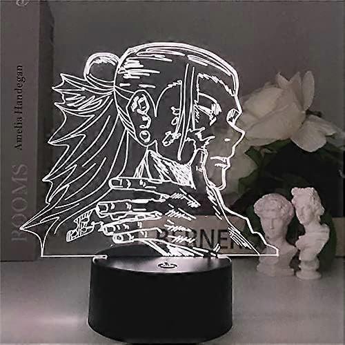 SCSYV Newest Anime Jujutsu Kaisen Figure 3D Night Light Geto Suguru Acrylic Table Lamp Bedroom Decor Child Gift Night Lights