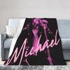 Супер Мягкое Одеяло-Плед Майкла Джексона MJ Премиум Флис Фланель Легкое Постельное Одеяло Уютное Плюшевое Одеяло Все Сезоны