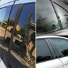 For Toyota Camry 2018-2023 Black Window Pillar Posts Door Trim Piano Cover Set