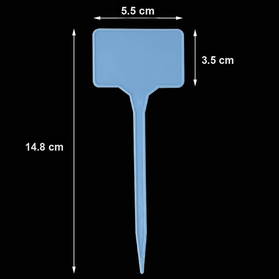 10 шт. Цветочный горшок Пластиковый Суккулент Садовый маркер Бирка для растения Бирка-этикетка Подвесная бирка
