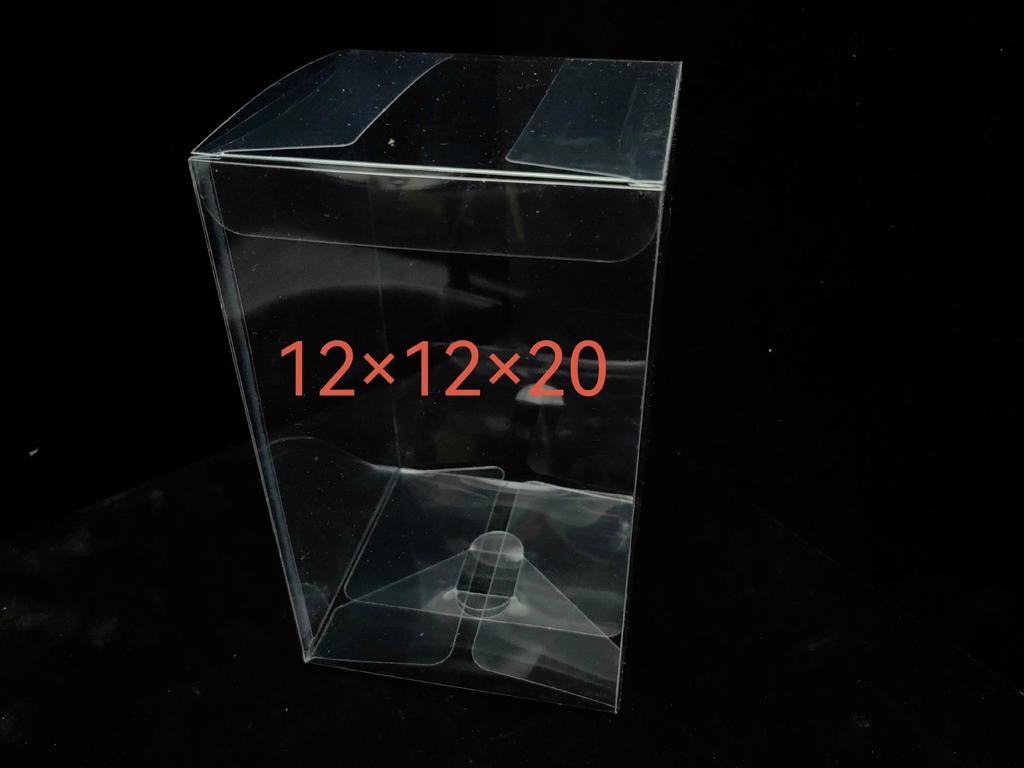Universal PET/PVC Transparent Folding Storage Box for Daily Necessities with Logo Printing Option