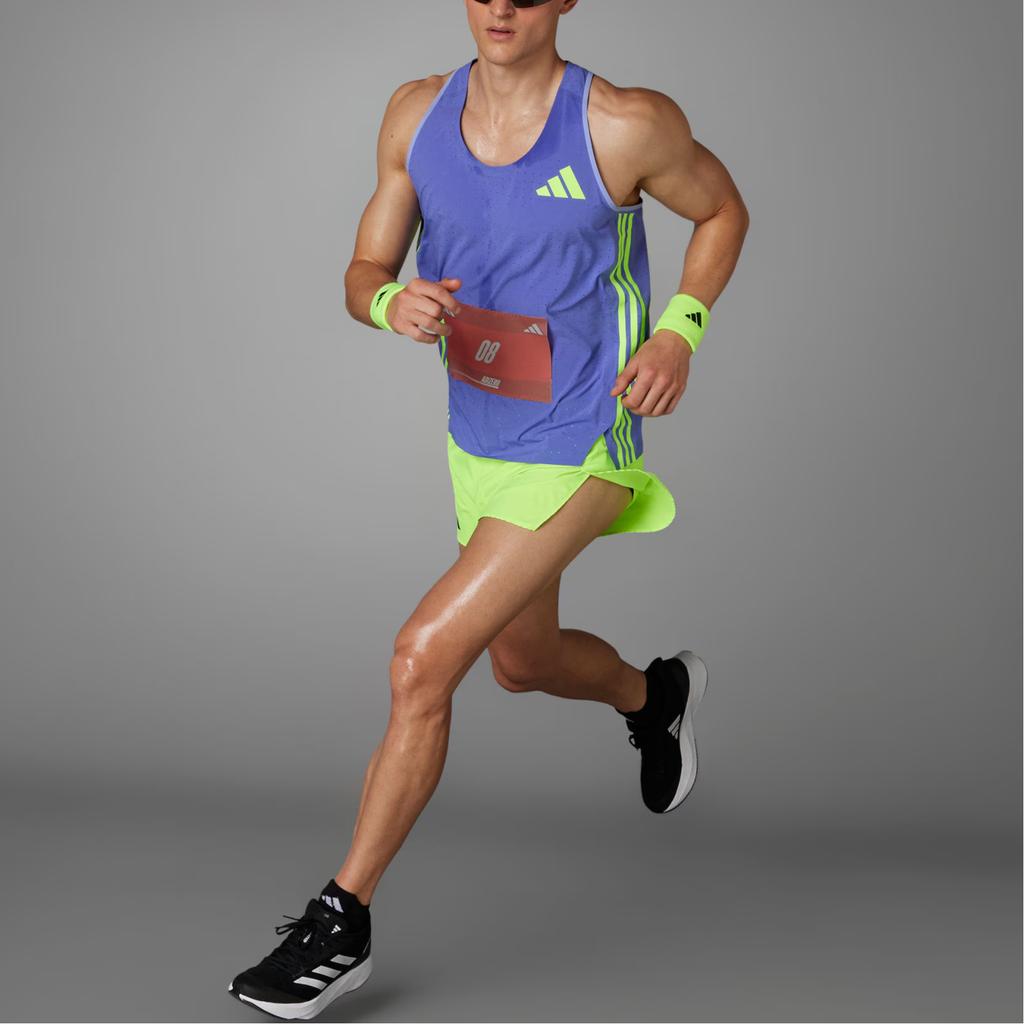 Adidas Adizero Running Tank Top Мужские топы Синий IW6635