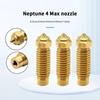 Для Elegoo Neptune 4 Plus Сопло Латунь Закаленная сталь 0.2 0.4 0.6 0.8 1.0 мм Сопла для 3D-принтера Для Elegoo Neptune 4 Max Сопла