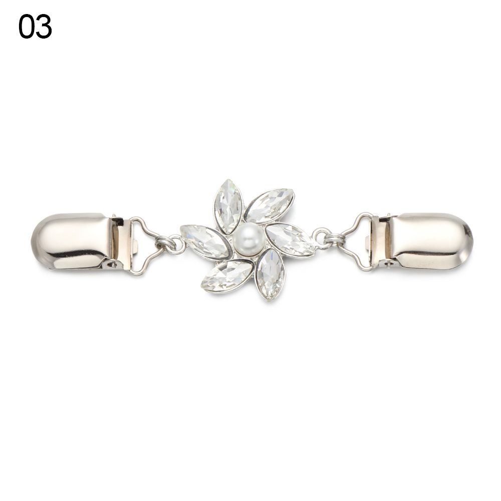 Gift Charm Shiny Sweater Scarf Clasp Blouse Collar Pin Cardigan Duck Clip Women Shawl Clip Brooches