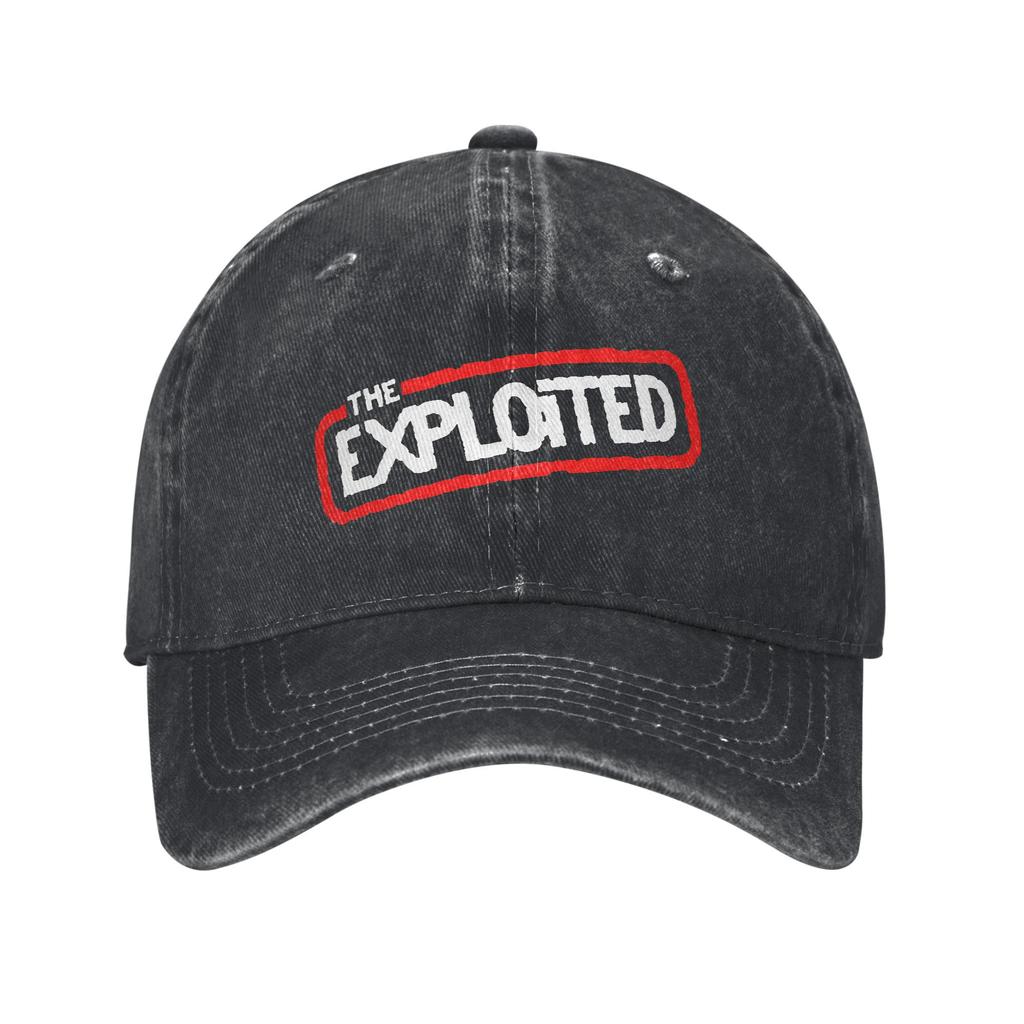 Рок-метал группа The Exploited Бейсболки Наряд Для Унисекс Регулируемая Тракерная Кепка