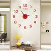 Luminous Wall Clock Modern Design Easy To Install Battery Powered Silent Decorative 3D DIY Wall Clock for Living Room