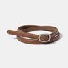 Halden (W) Simple Slim Belt (T008_tan)