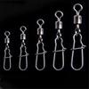 Pin Bearing Fishing Connector Swivel Connector Swivels Interlock Pin Snap Fishing Rolling Connector
