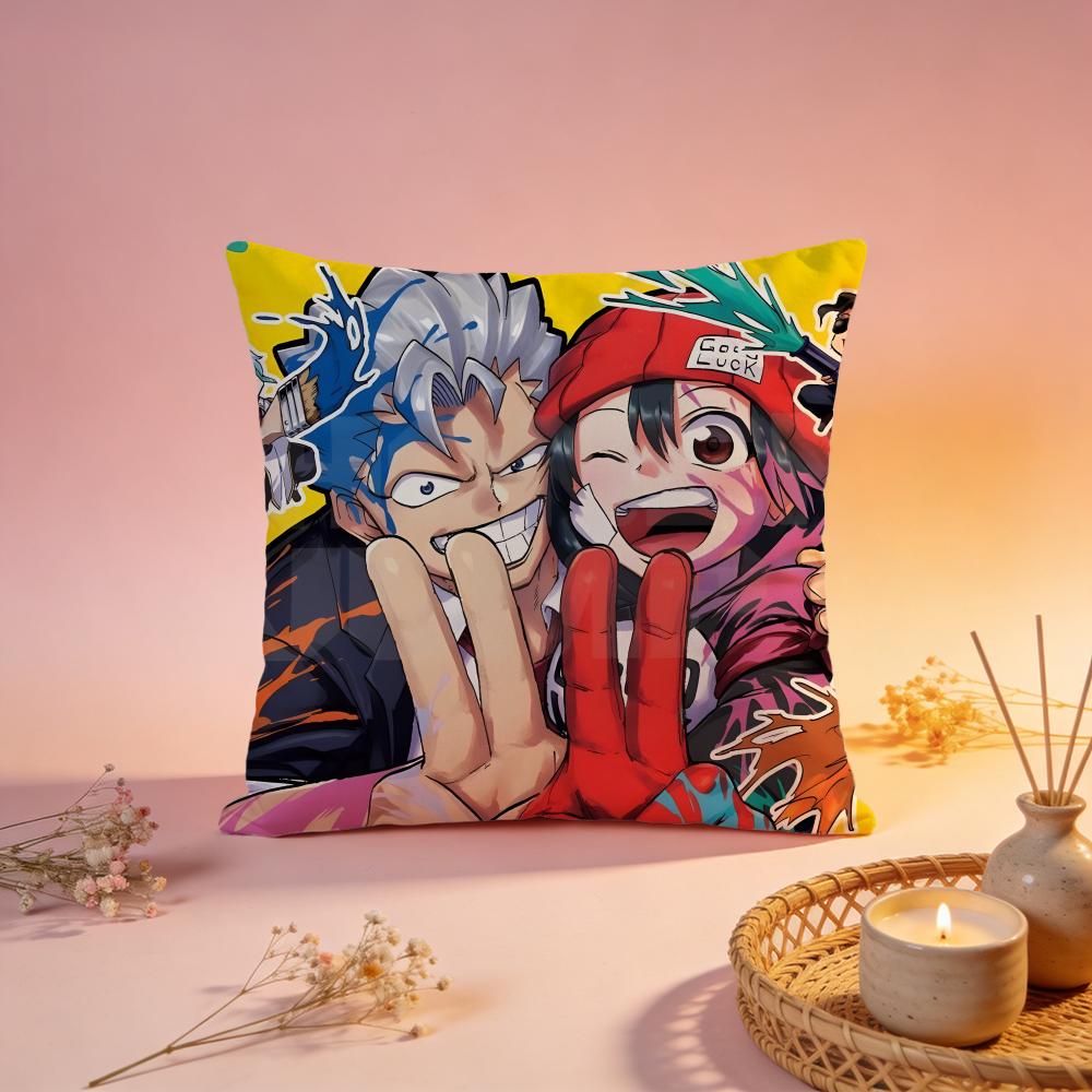 Trendy UUndead Unluckew Cushion Cover Comfortable Durable Pillow Cover MultiScene for Home Office Car Sofa
